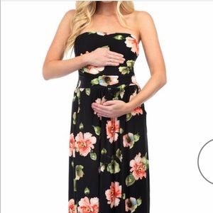 Maternity Maxi (Navy)